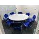 Iso Fabric Stacking Meeting Chairs 